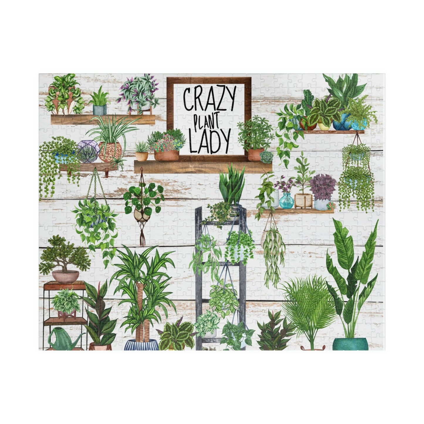 Crazy Plant Lady puzzle - Choice of 3 sizes
