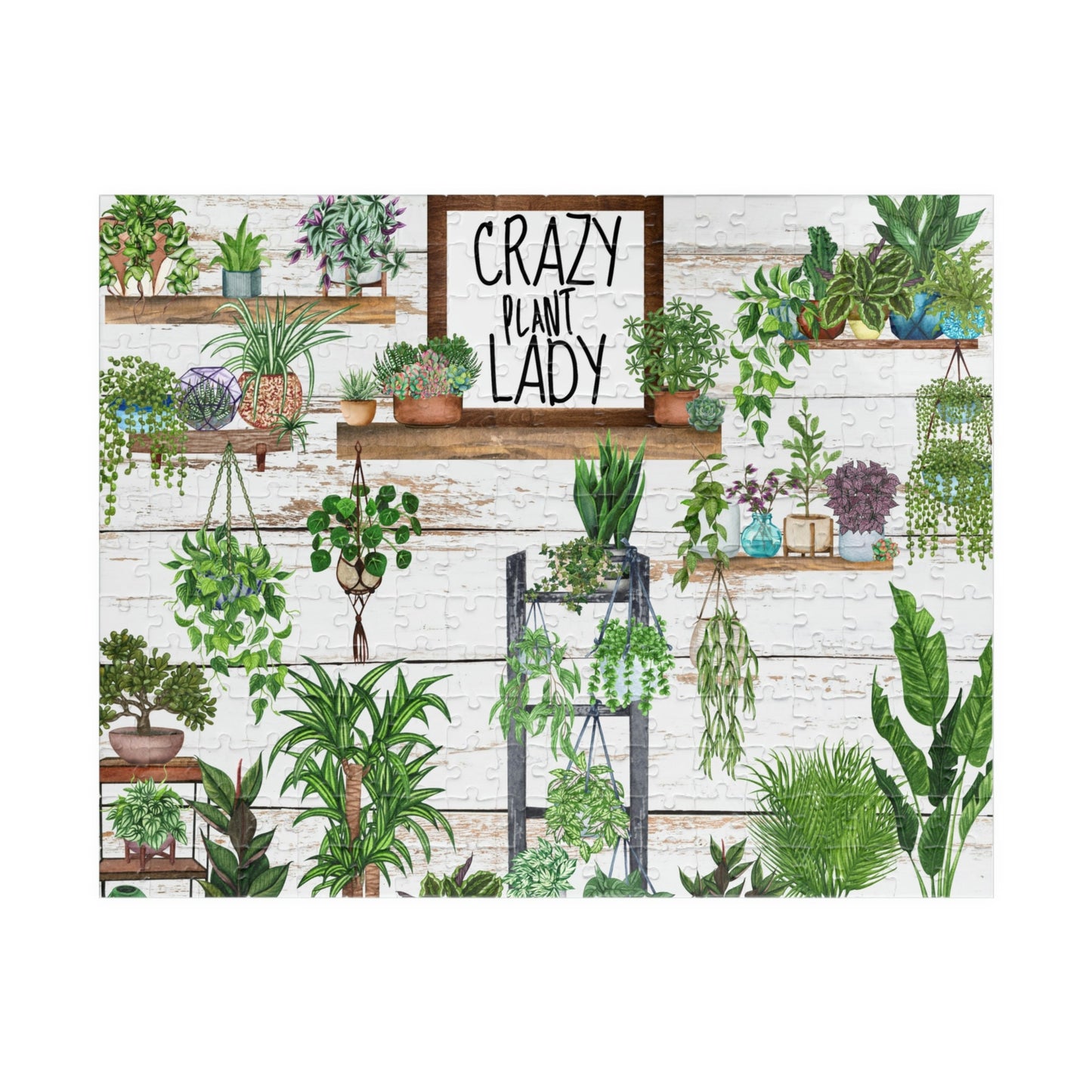 Crazy Plant Lady puzzle - Choice of 3 sizes
