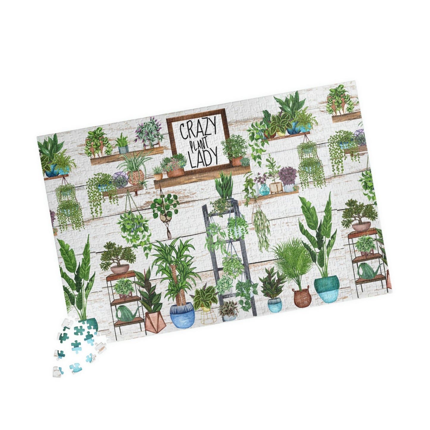 Crazy Plant Lady puzzle - Choice of 3 sizes