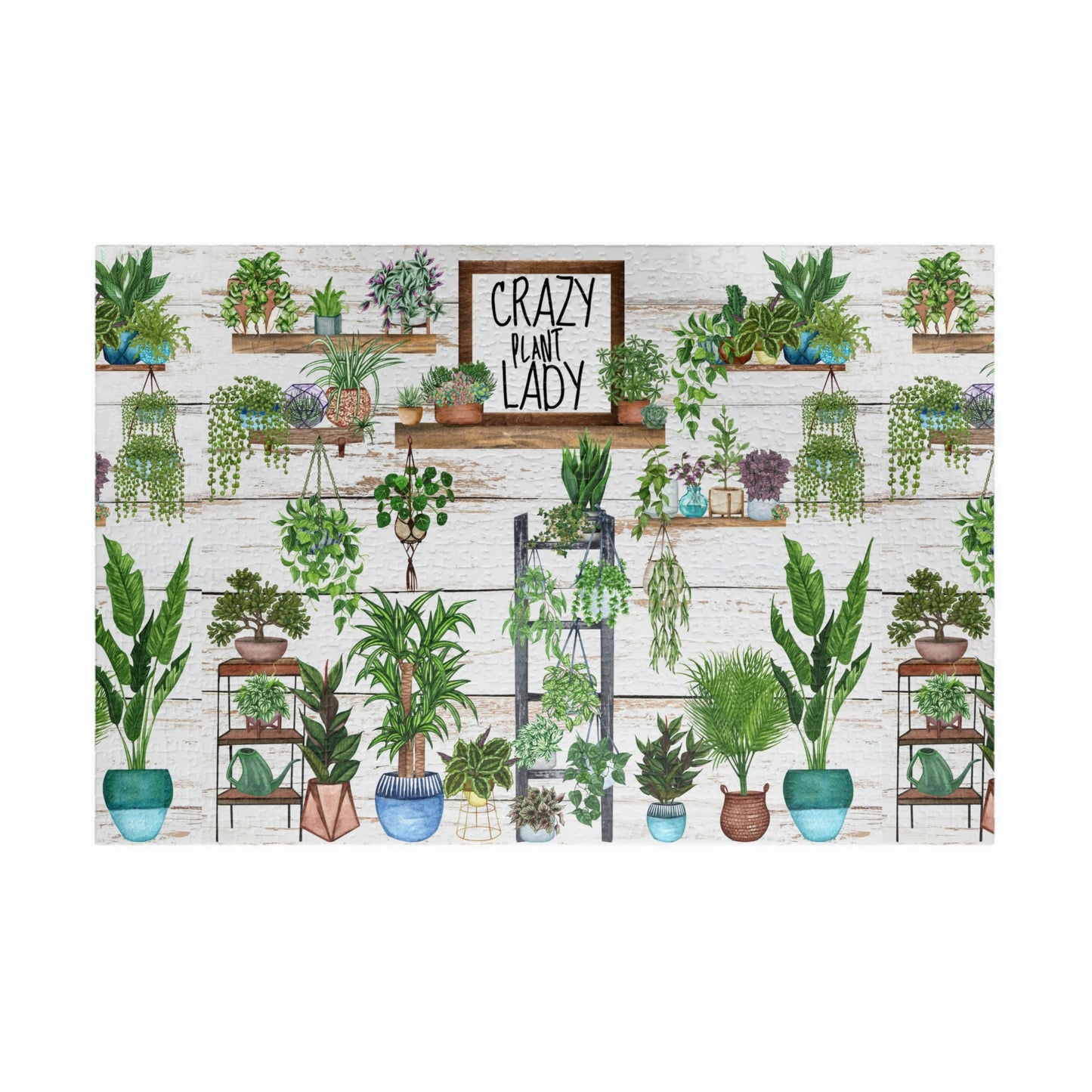 Crazy Plant Lady puzzle - Choice of 3 sizes