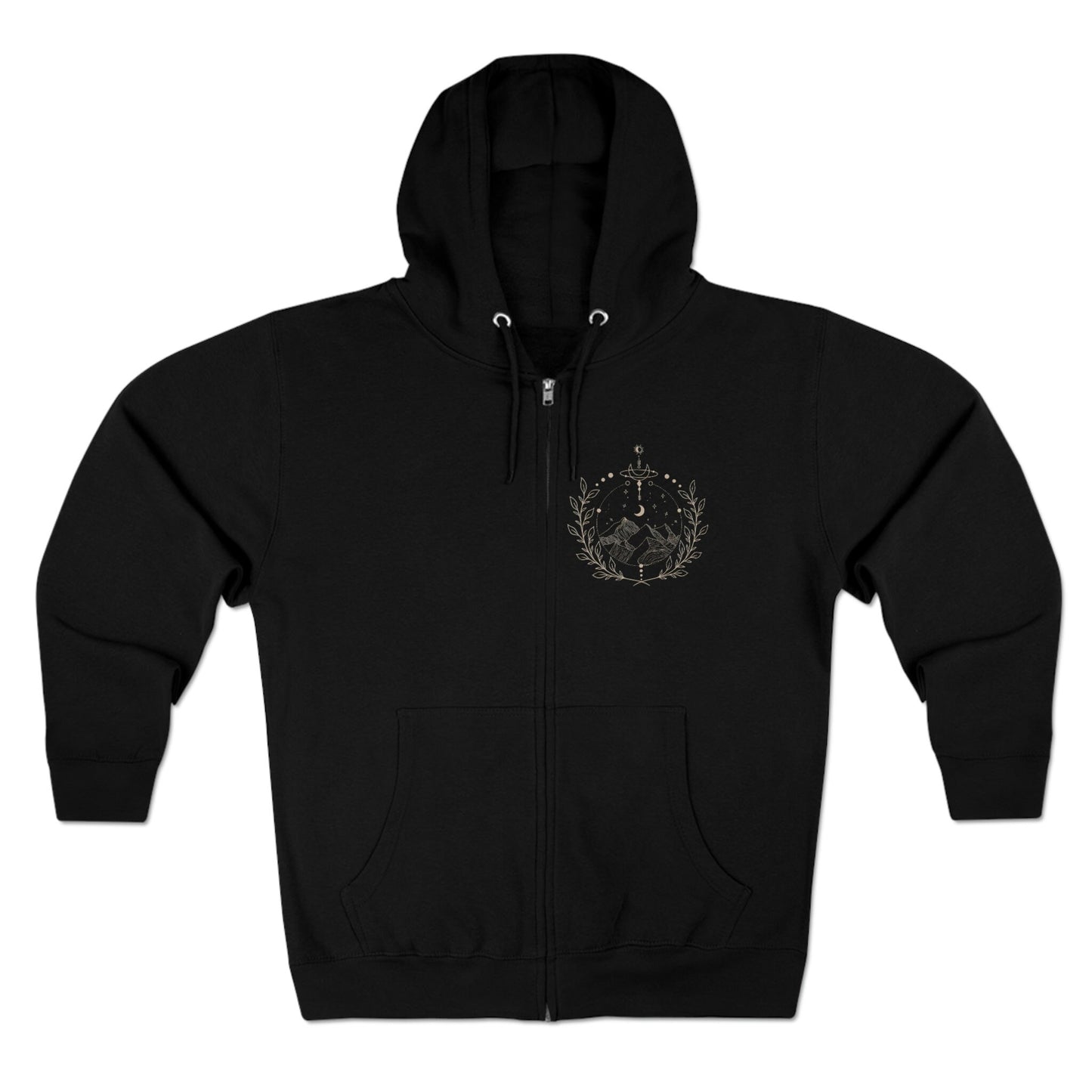 Velaris City of Starlight hoodie, Sarah J Mass inspired full zip sweatshirt