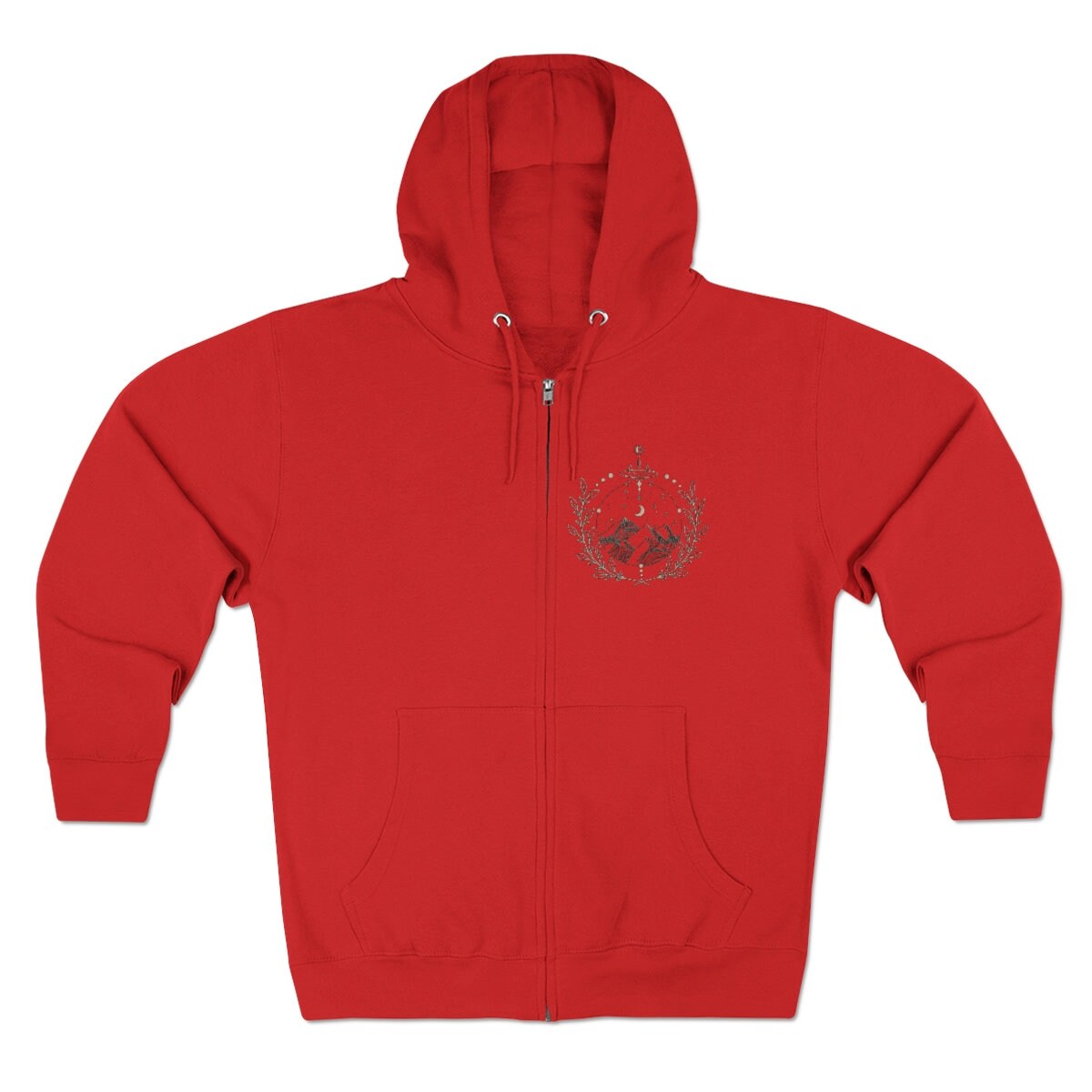 Velaris City of Starlight hoodie, Sarah J Mass inspired full zip sweatshirt