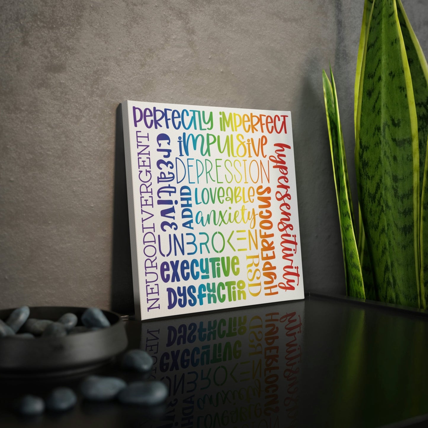 Differences are Powerful - Advocacy Canvas - 8x8 square