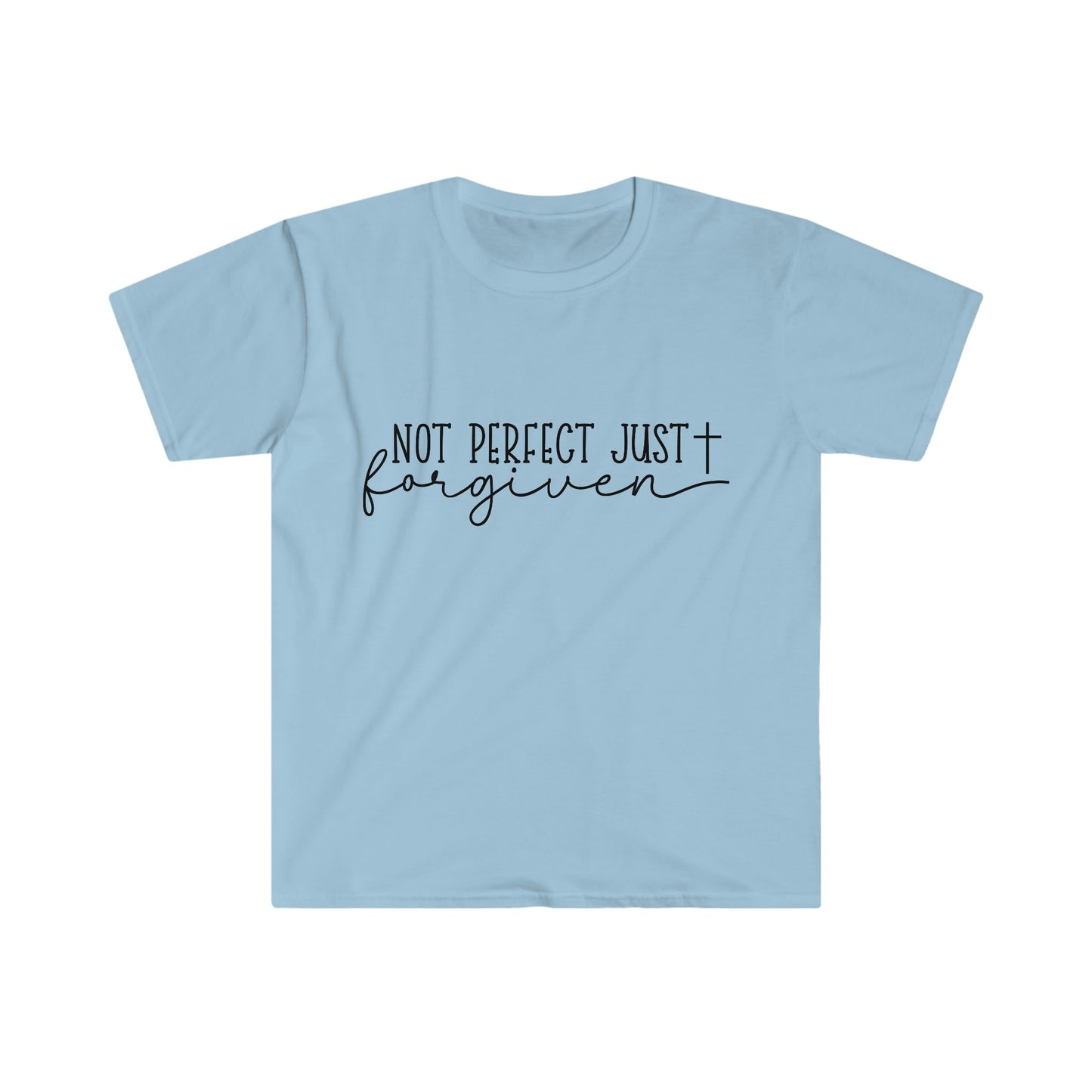 Not Perfect, Just Forgiven - Unisex Softstyle T-Shirt