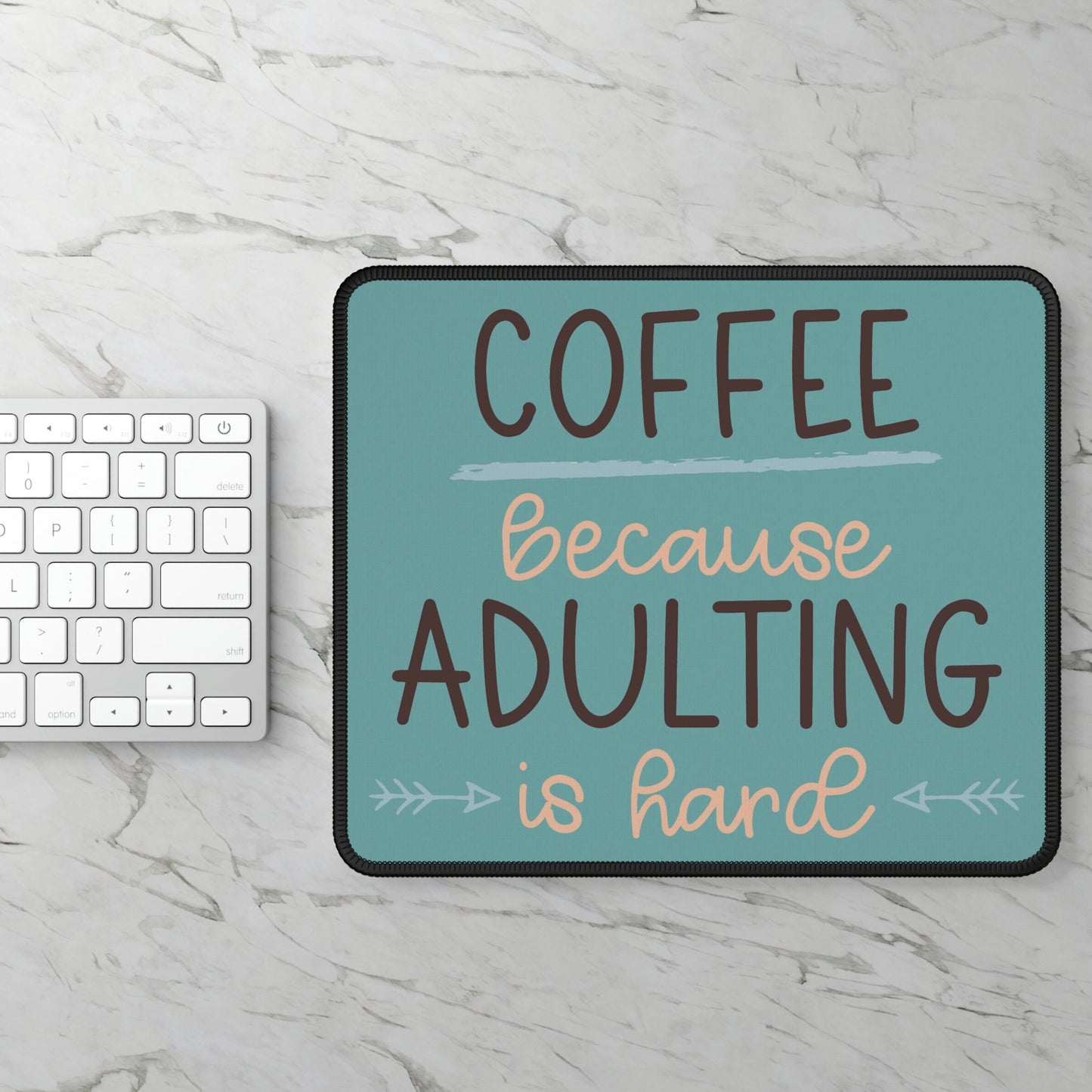 Adulting is hard - Mouse Pad
