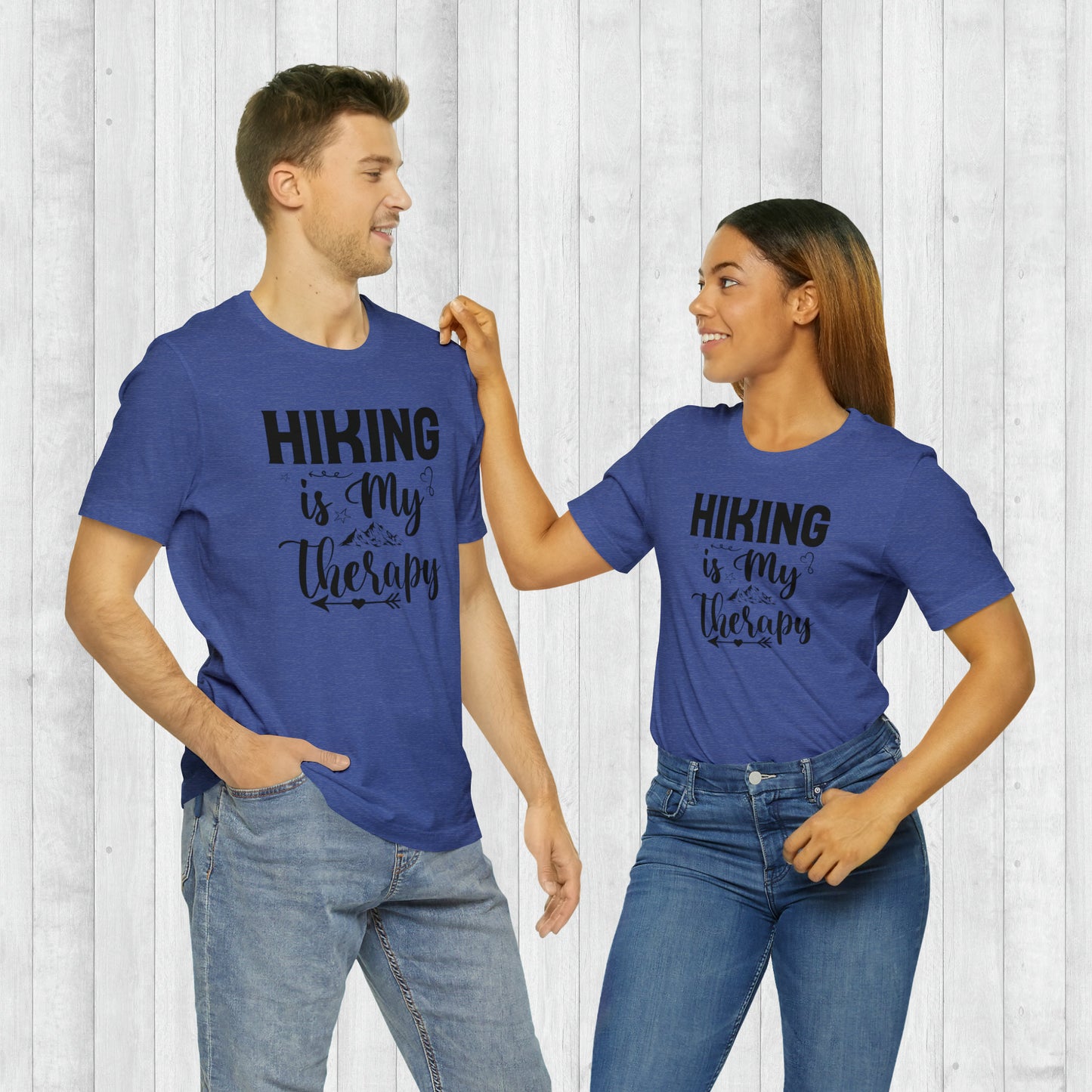 Hiking is my Therapy T-Shirt, Adventure Shirt , Camping Shirts, Mountain Tee, Hiker Shirts, Nature Lover Shirt, Camping Gift,