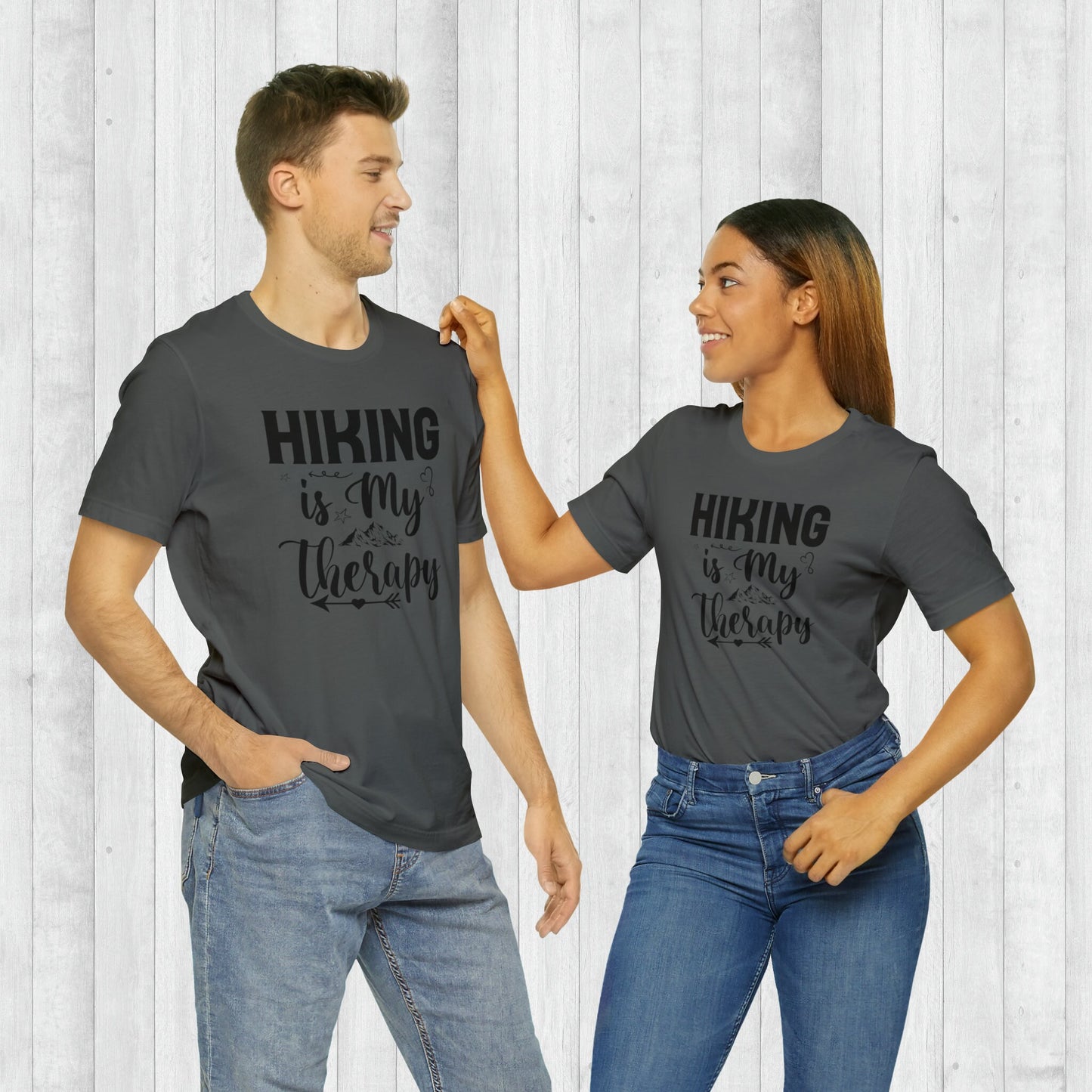 Hiking is my Therapy T-Shirt, Adventure Shirt , Camping Shirts, Mountain Tee, Hiker Shirts, Nature Lover Shirt, Camping Gift,