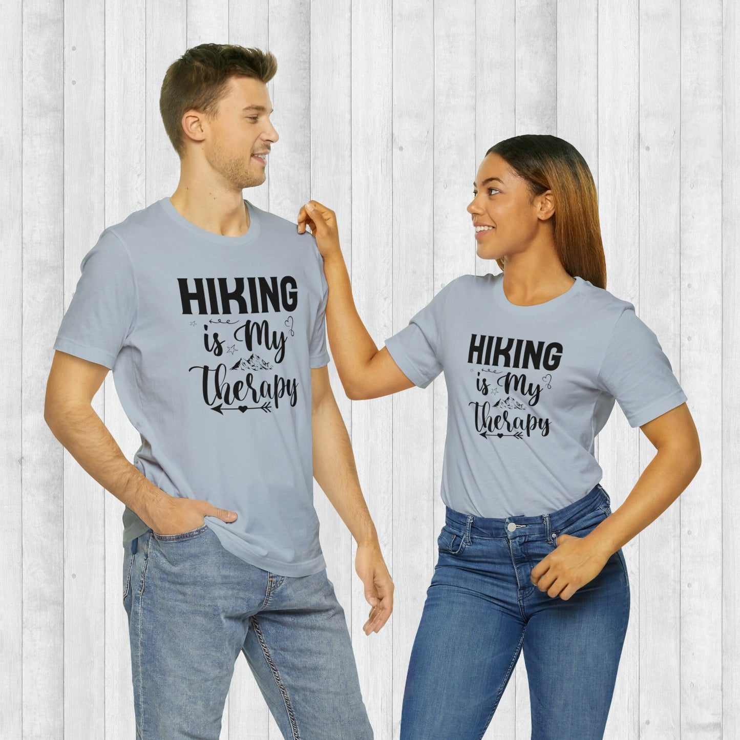 Hiking is my Therapy T-Shirt, Adventure Shirt , Camping Shirts, Mountain Tee, Hiker Shirts, Nature Lover Shirt, Camping Gift,