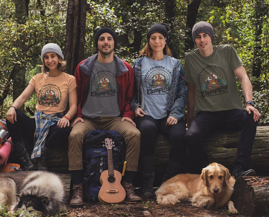 Camping Crew T-Shirt, Adventure Shirt , Camping Shirts, Mountain Tee, Hiker Shirts, Nature Lover Shirt