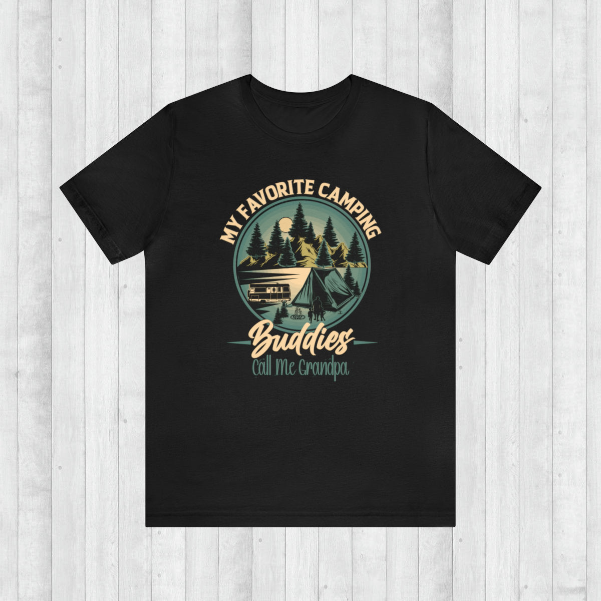 Favorite Camping Buddies Call Me Grandpa T-Shirt, Fathers Day Gift, Adventure Shirt , Camping Shirts, Gift for Him, Hiker Shirts