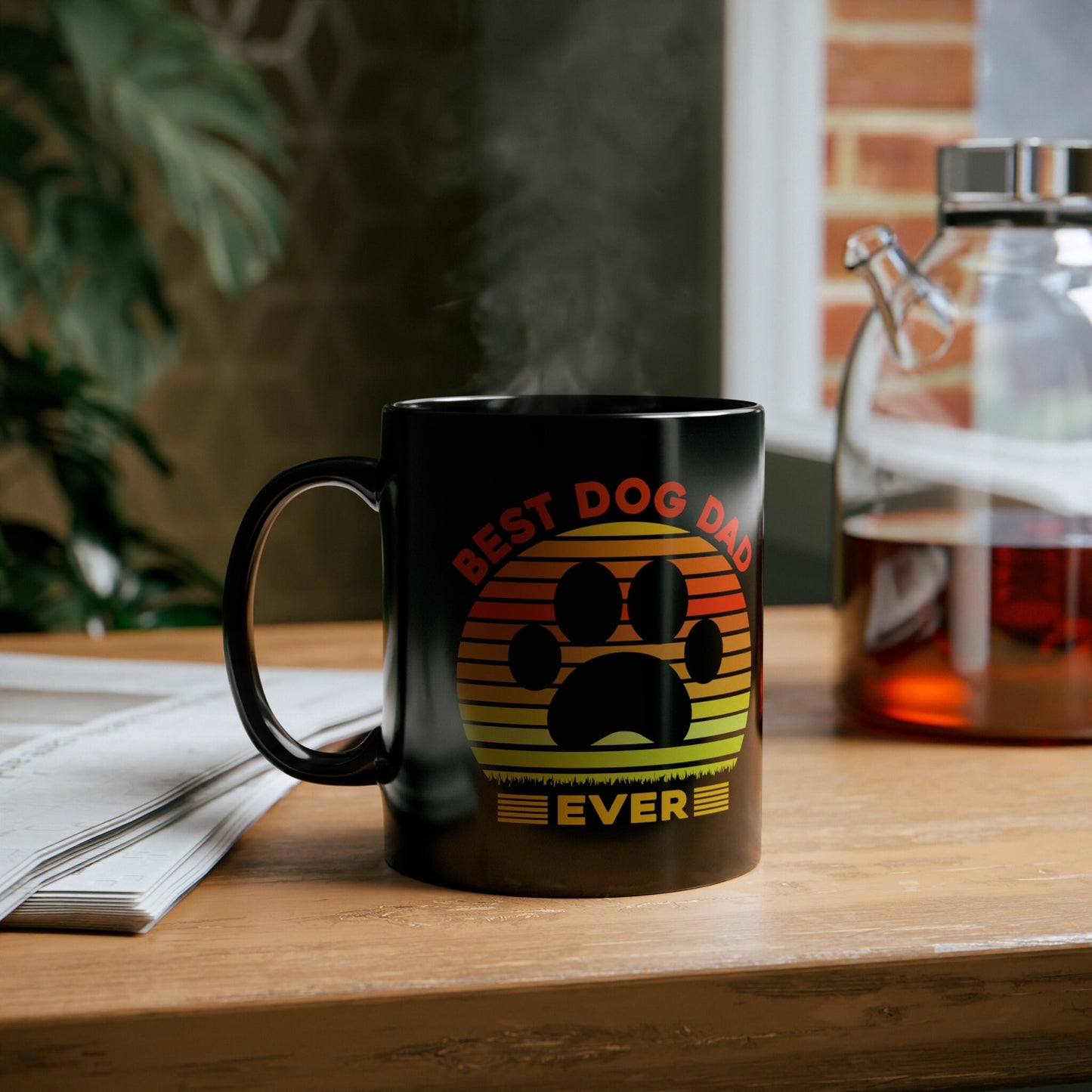 Best Dog Dad Ever 11 ounce Mug, Father's Day Gift, Celebrate Dad, Gift from the Dog