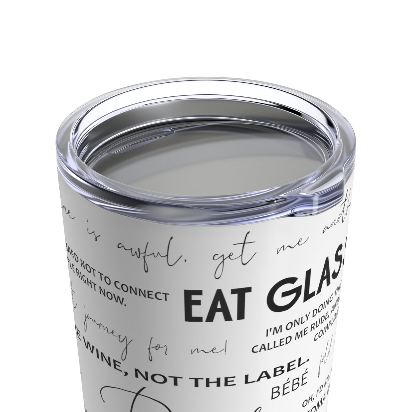 Reusable Schitts Creek Tumbler, David Rose Skinny Steel Tumbler with lid, Schitts Creek Quotes Tumbler, eco friendly tumbler, best seller