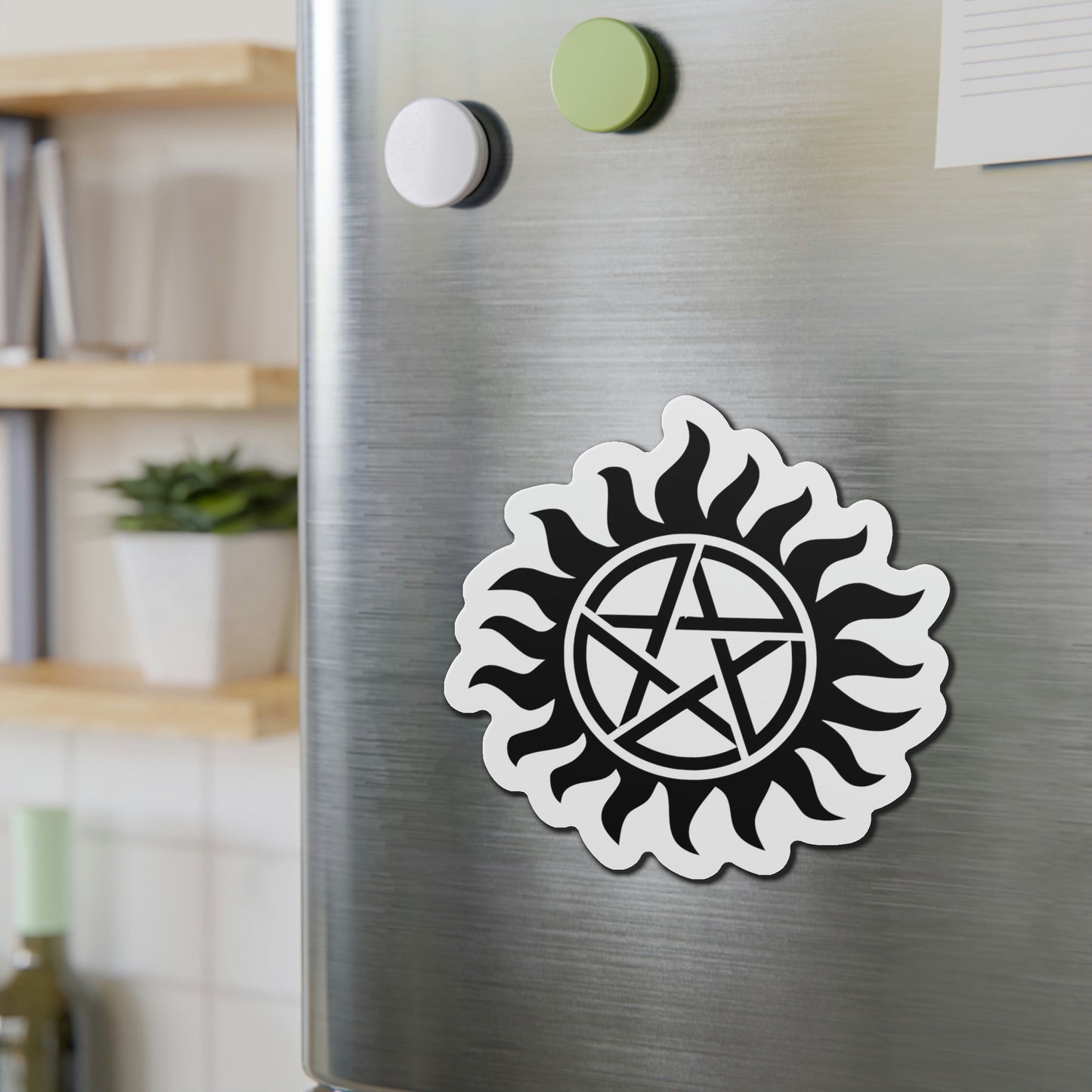 Supernatural inspired - anti-possession magnet - choice of 3 sizes