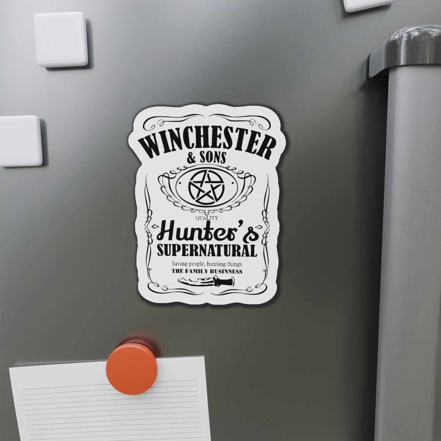 Supernatural inspired - Winchester & Sons magnet - choice of 3 sizes