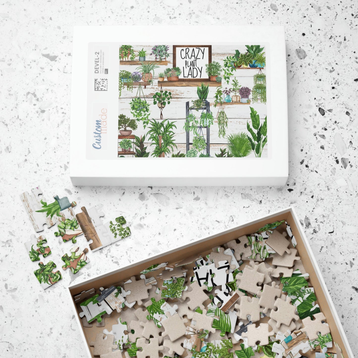 Crazy Plant Lady puzzle - Choice of 3 sizes