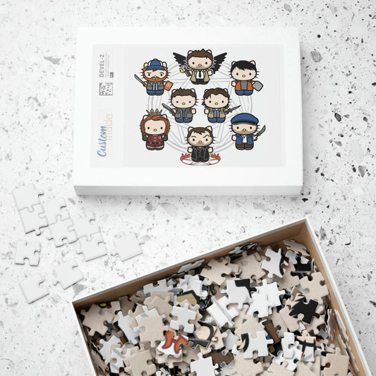 Supernatural inspired puzzle - Choice of 3 sizes