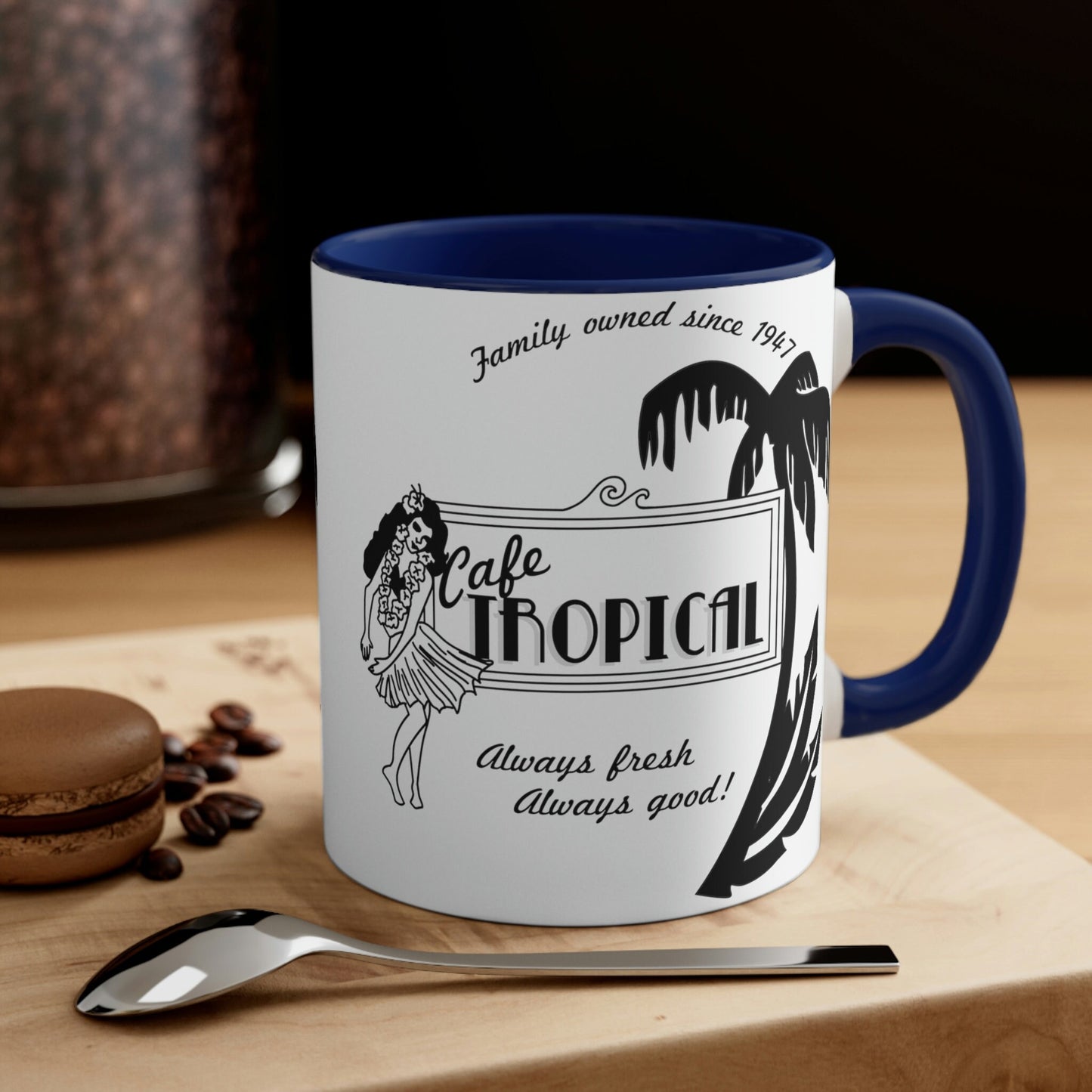 Café Tropical - Schitts Creek inspired - Accent Mug, 11oz