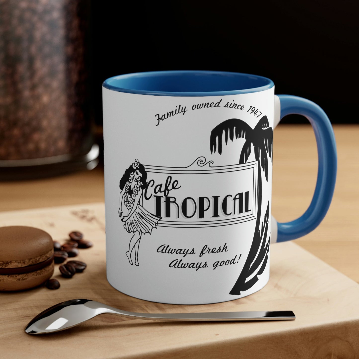 Café Tropical - Schitts Creek inspired - Accent Mug, 11oz