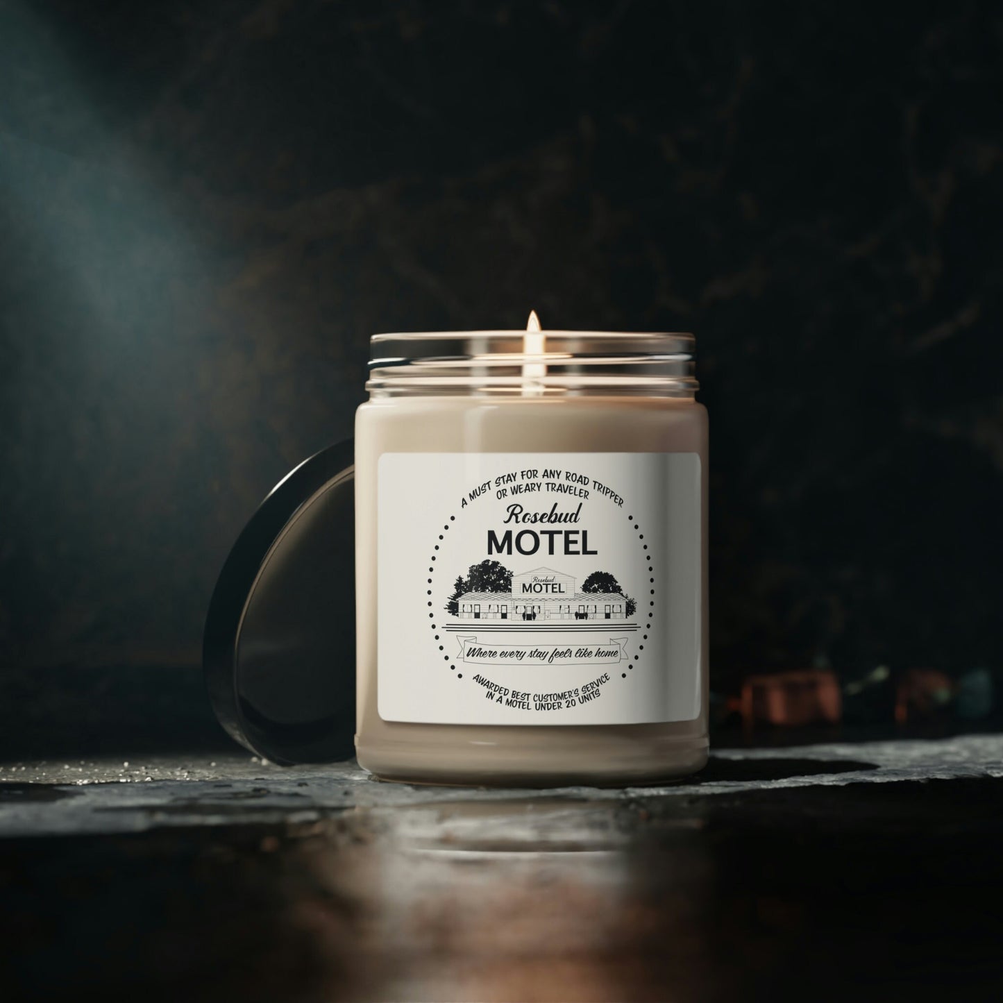 Rosebud Motel - Schitts Creek inspired - Scented Soy Candle, 9oz