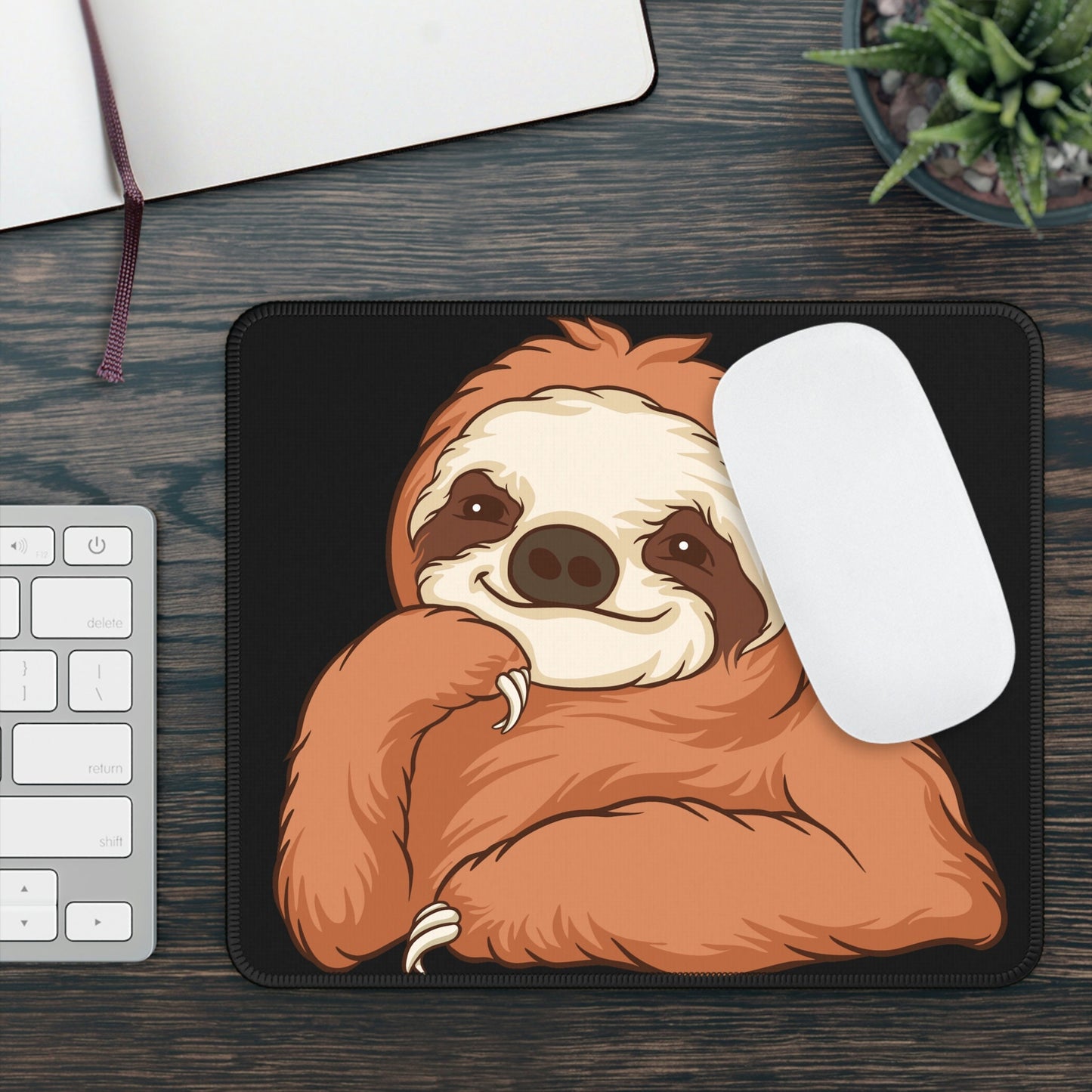 Cute Cartoon Sloth/ Fox/ Octopus Computer Mousepad