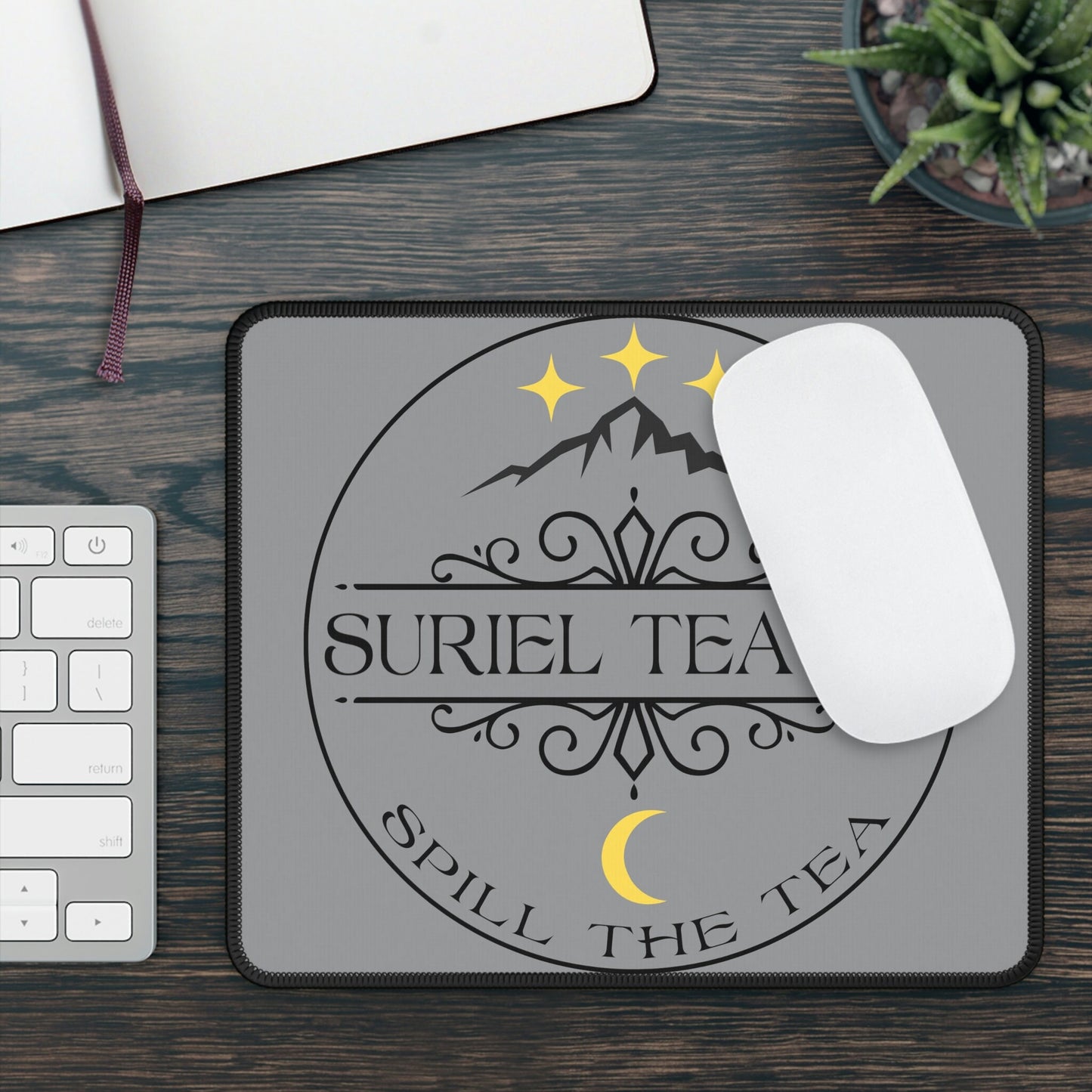 Suriel Tea Co. - Spill the Tea - Acotar Inspired  - Mouse Pad