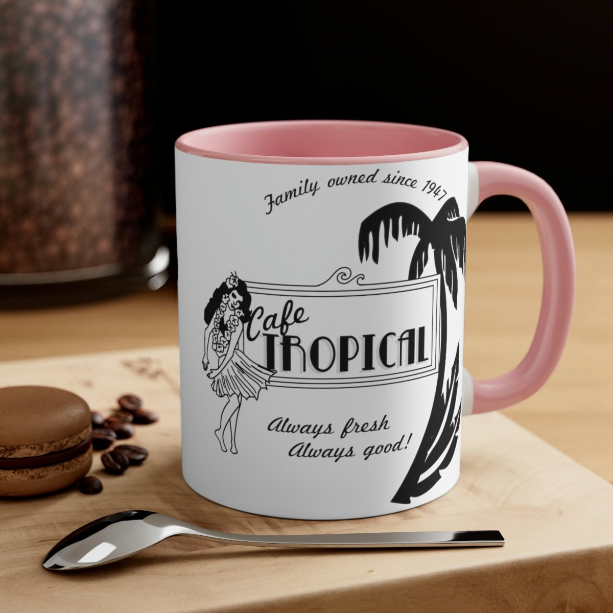 Café Tropical - Schitts Creek inspired - Accent Mug, 11oz