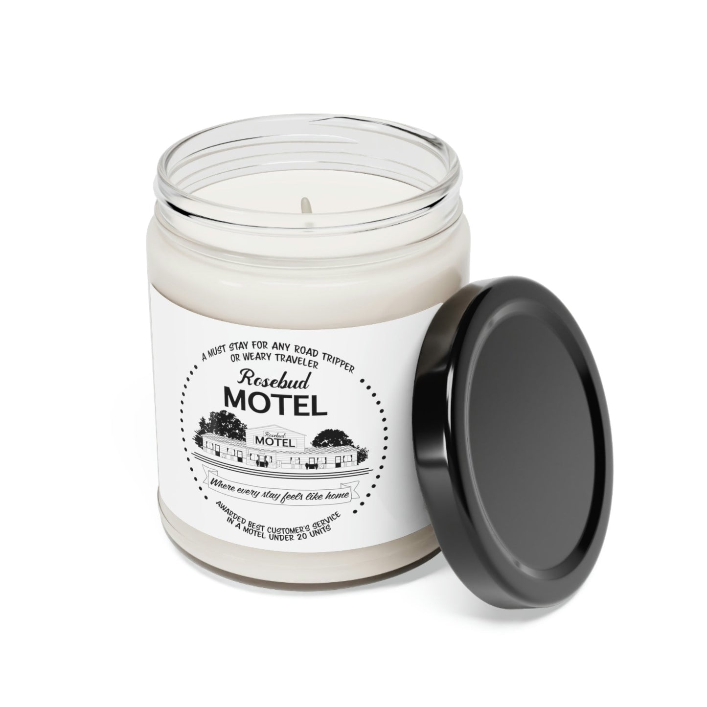 Rosebud Motel - Schitts Creek inspired - Scented Soy Candle, 9oz