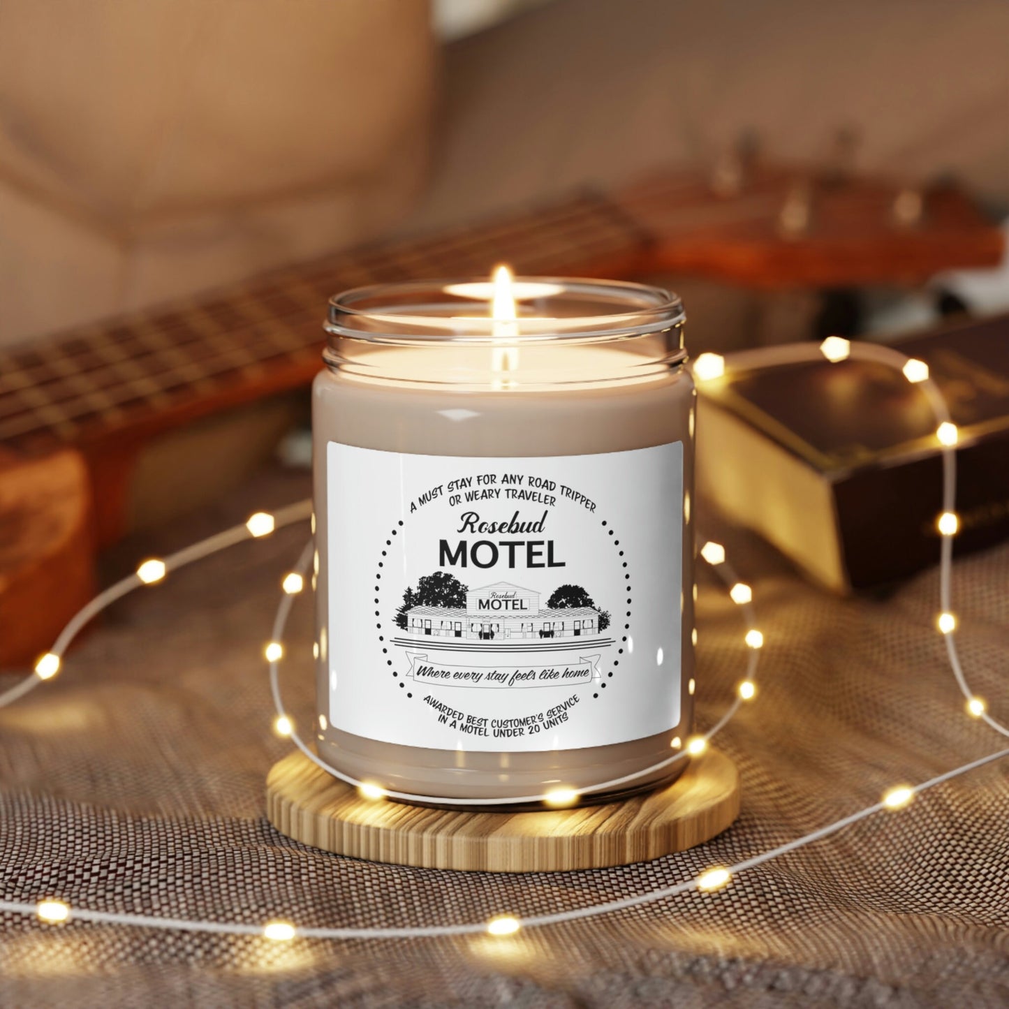 Rosebud Motel - Schitts Creek inspired - Scented Soy Candle, 9oz