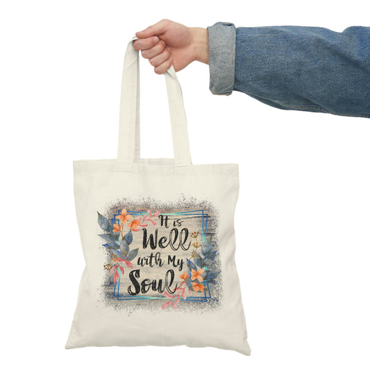 It is well with my Soul - Natural Tote Bag