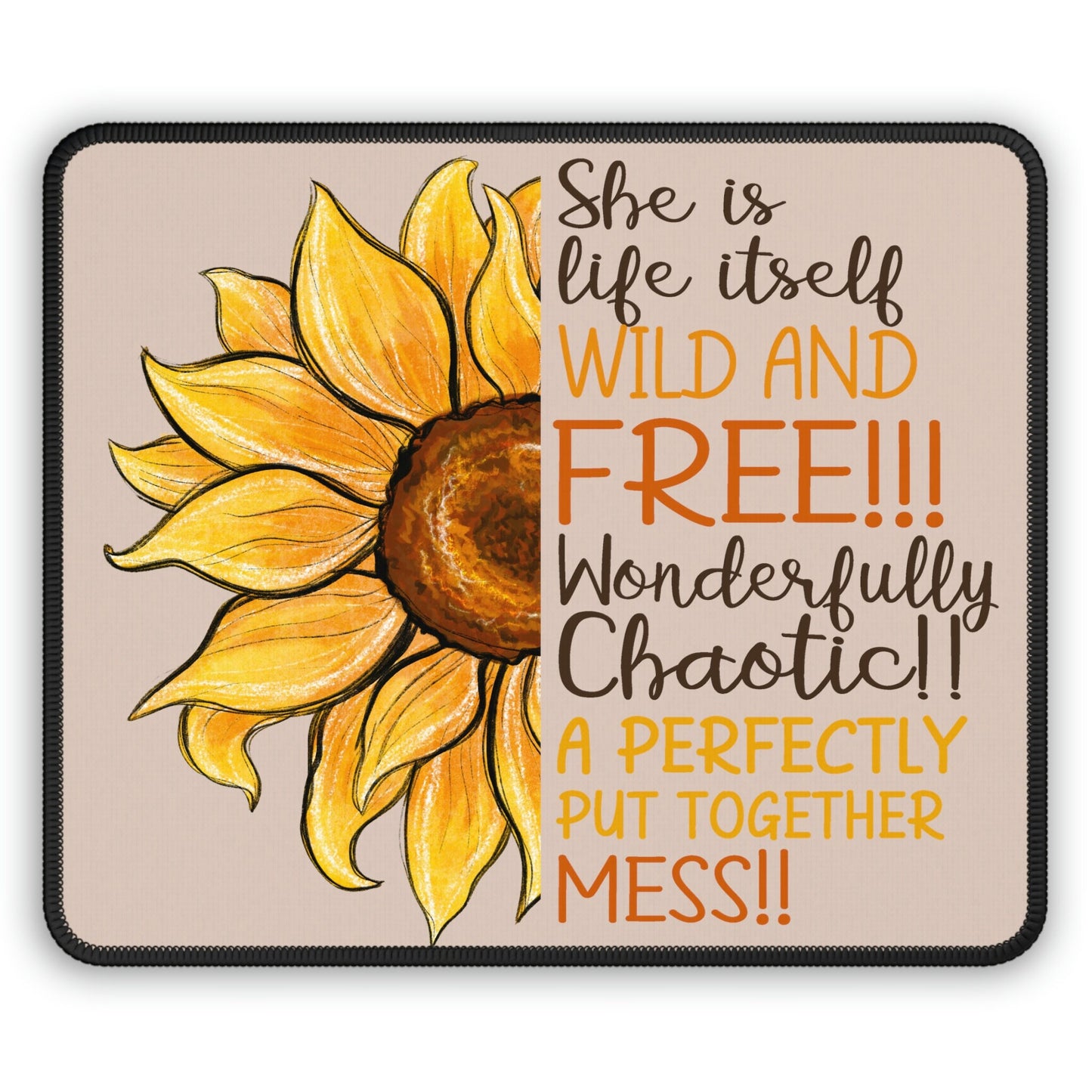 Wild and Free  - Mouse Pad