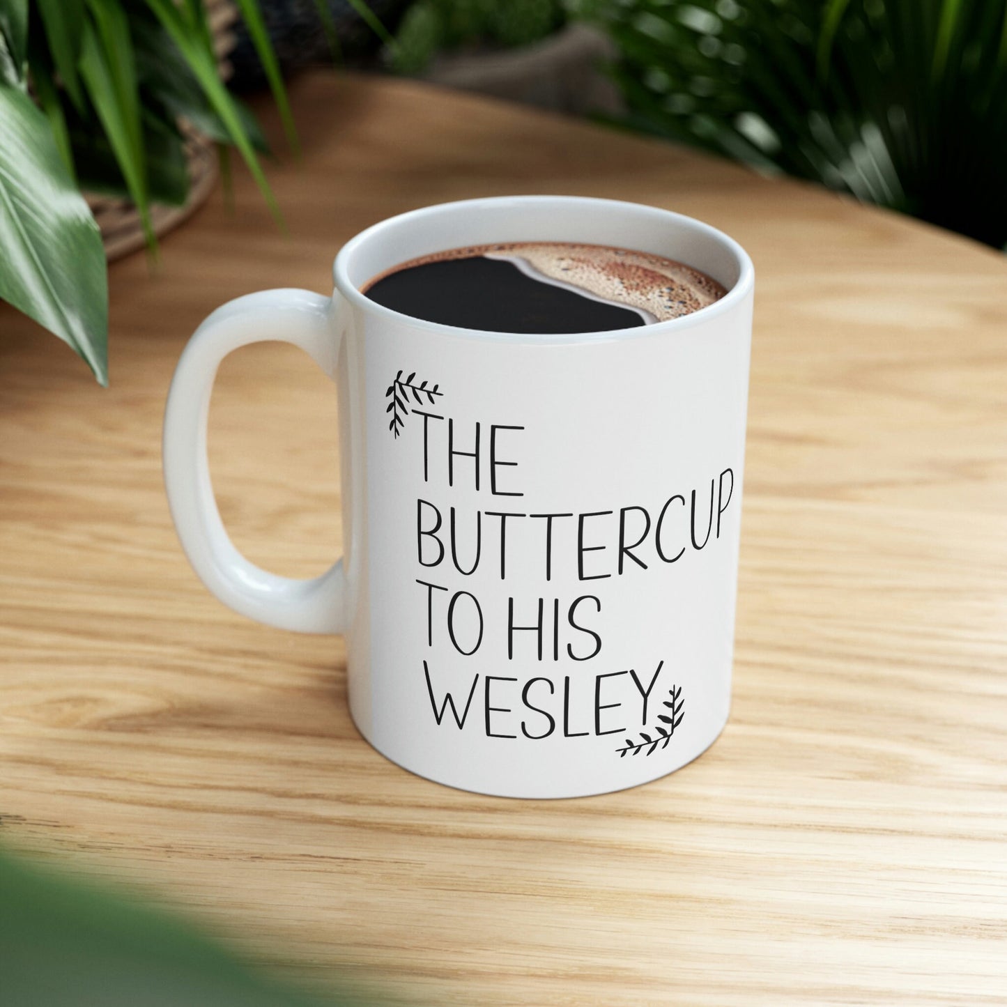 Cute Princess Bride Wesley and Buttercup Mugs, Bridal Shower gift, Unique Wedding Gift, Engagement Gift